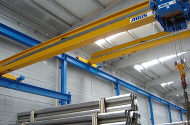 ABUS single girder overhead travelling crane 