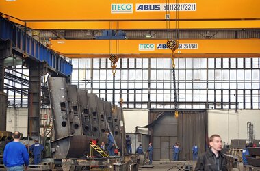 ABUS double girder overhead travelling crane ZLK