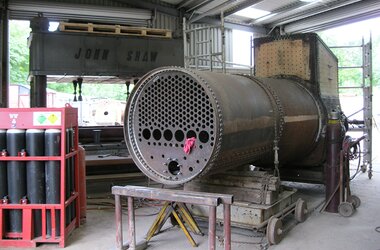 Component in South Devon Railway workshop