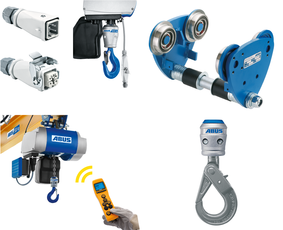 Additional equipment for chain hoists