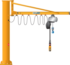 Illustration of ABUS LS jib crane